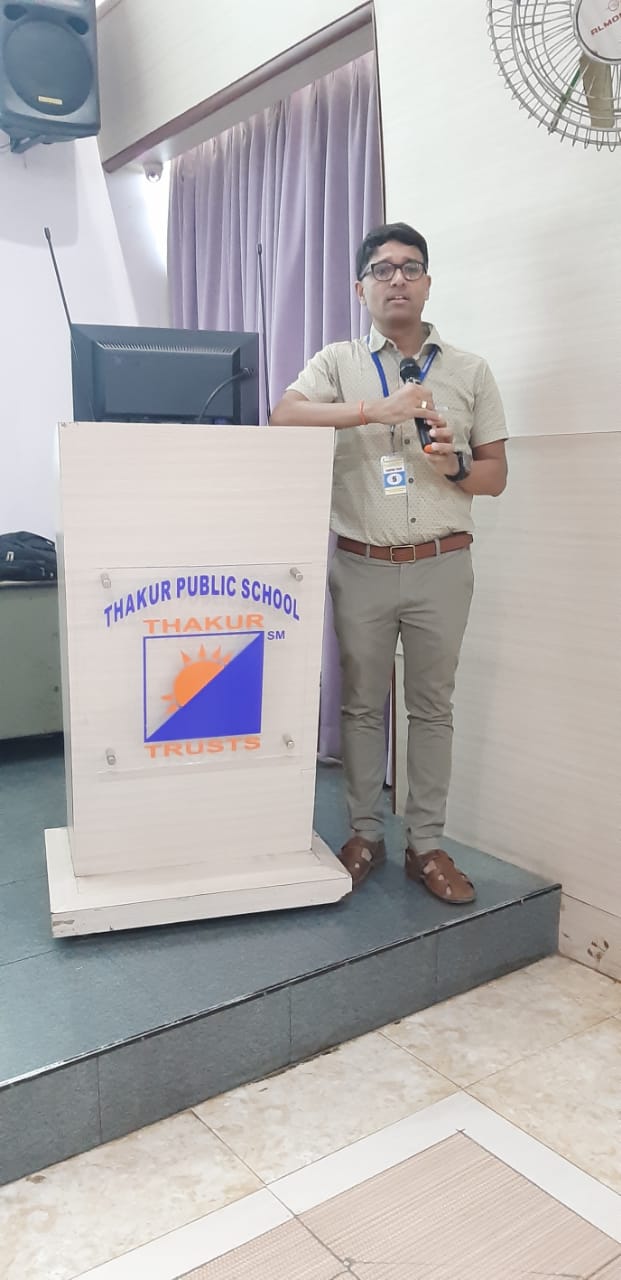 Dr. Amit Shriwas At Thakur Public School
